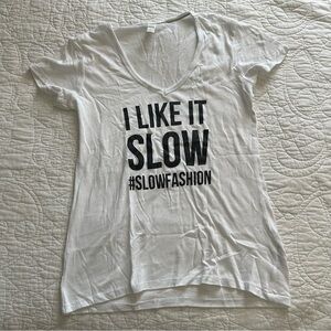 Slow Fashion Alternative Apparel T Shirt size L